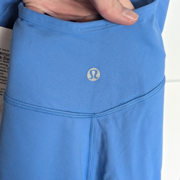 Lululemon NWT Align Cross-back Bodysuit 4" - Pool Party Blue sz 8 - Picture 4 of 6